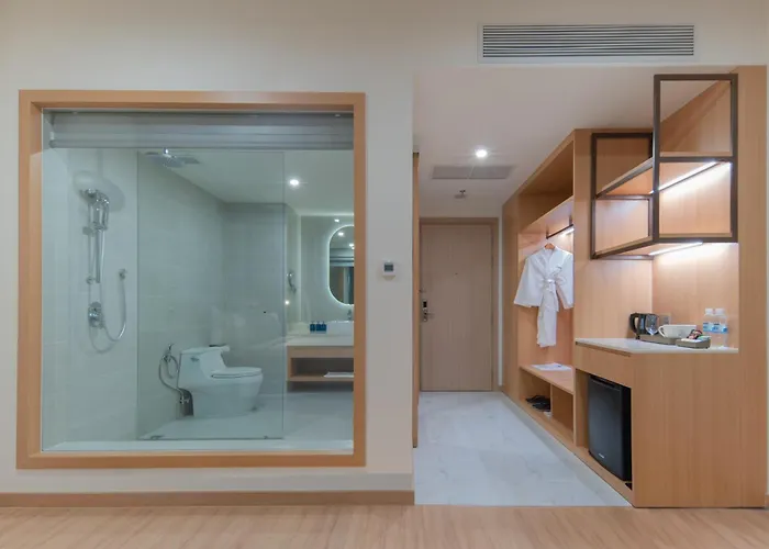 Quarto deluxe com cama king